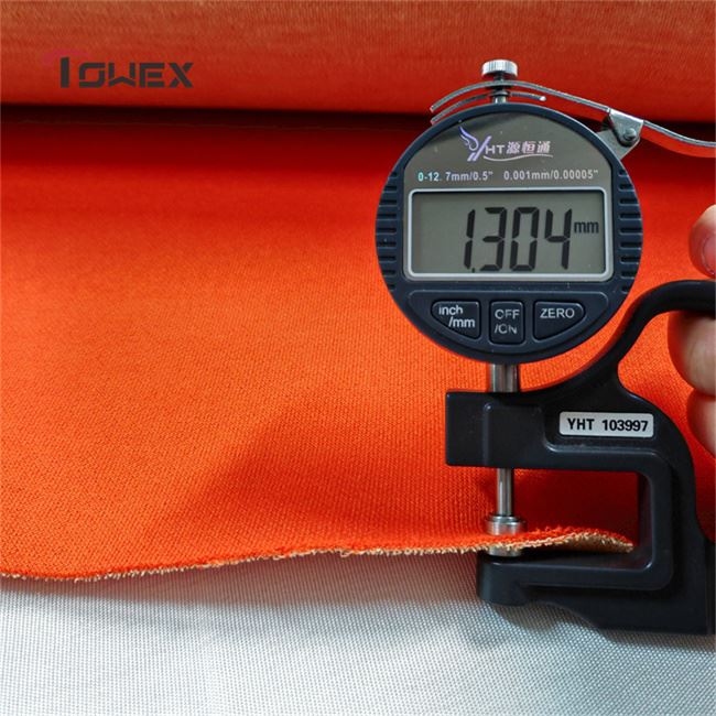 Hi-Viz Orange Aramid FR Fabric high quality